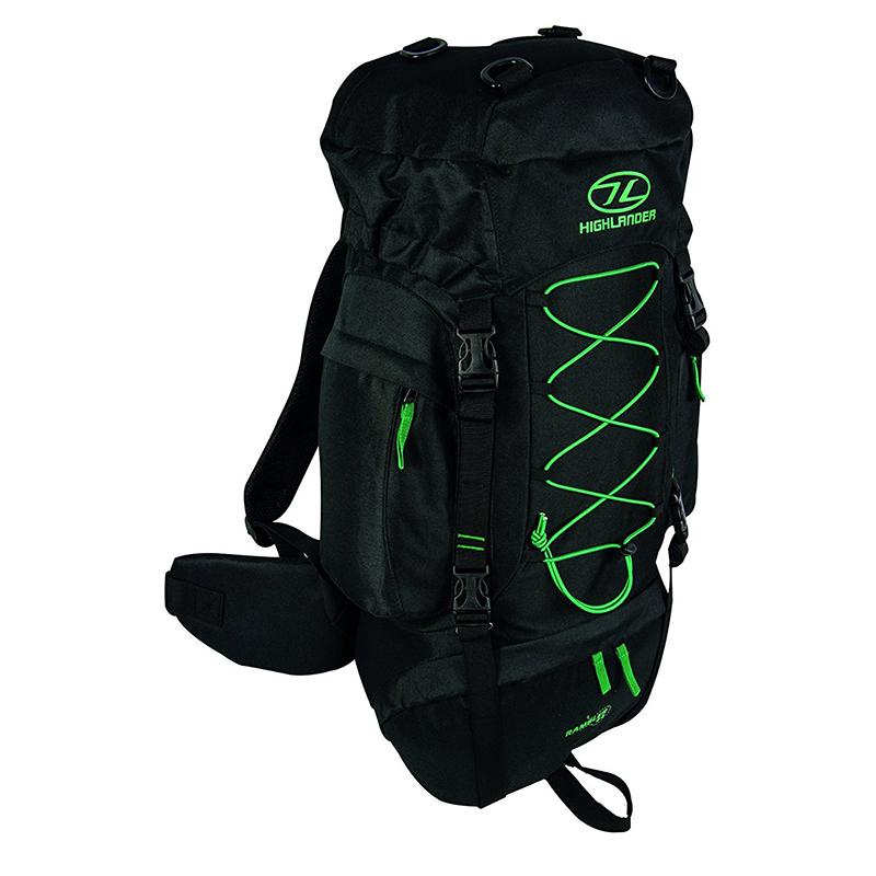 

Туристический рюкзак Highlander Rambler 44л Black/Forest Green (924208)