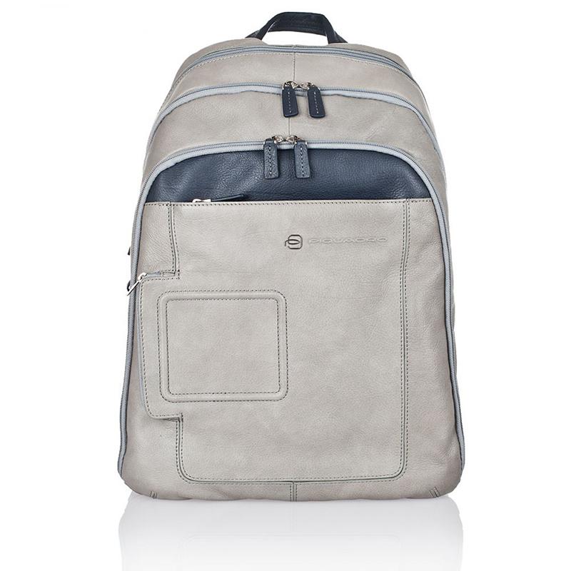 

Городской рюкзак Piquadro VIBE Grey-Blue 24л