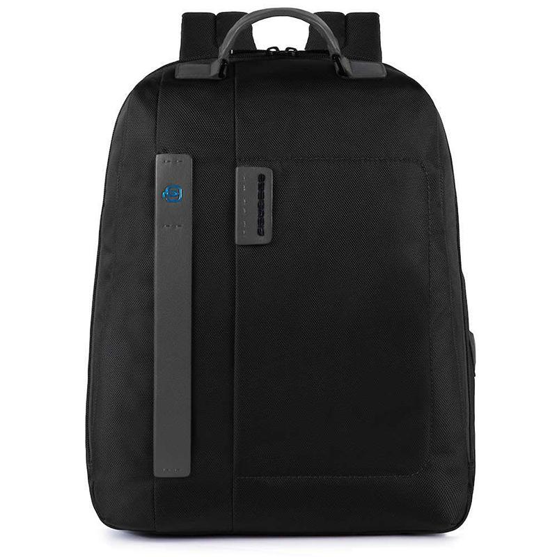 

Городской рюкзак Piquadro PULSE Black 24л с CONNEQU