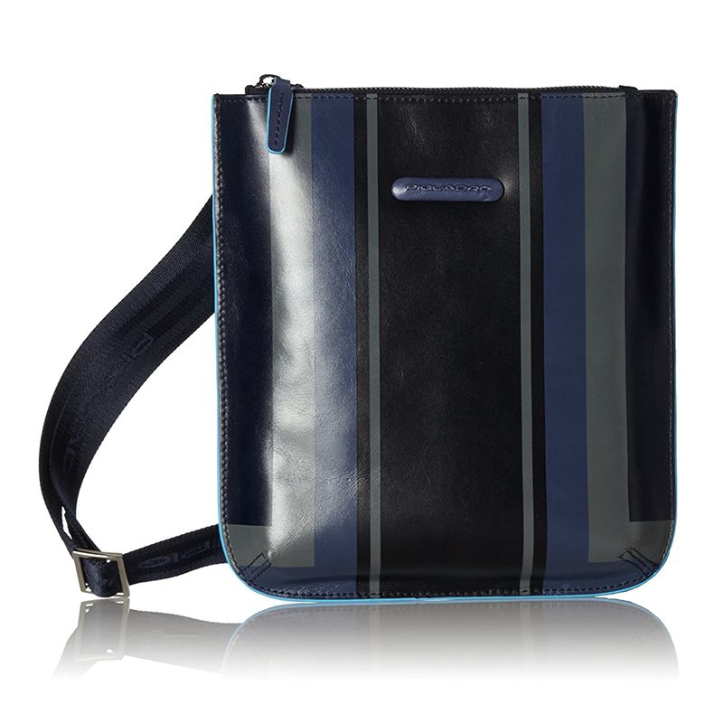 

Мужская сумка Piquadro B2 GRAPHIC Blue с 1 отдел. на ремне