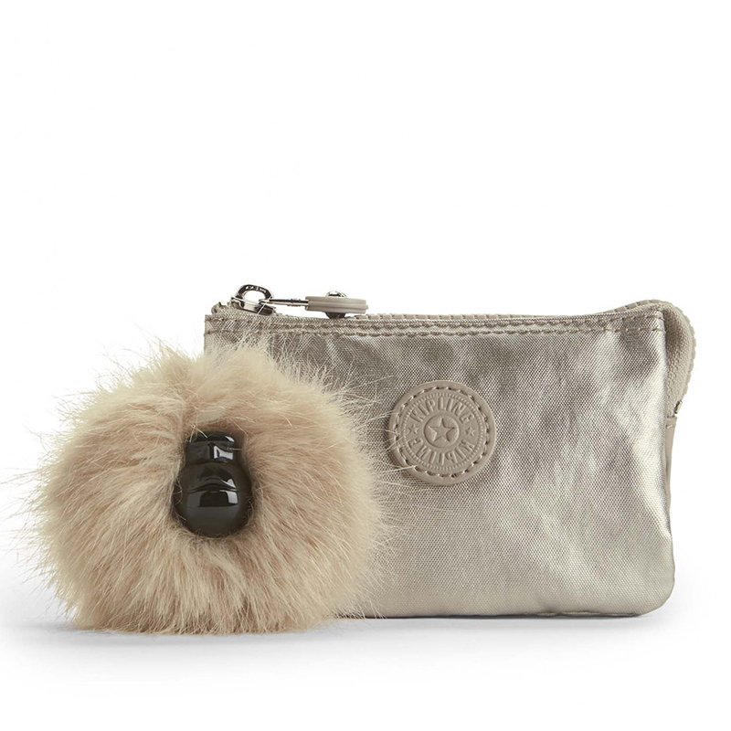 

Портмоне на молнии Kipling CREATIVITY S Silver Beige