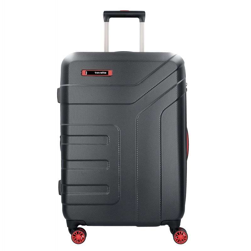 

Чемодан на 4 колесах Travelite VECTOR Black M exp. 79/91л (TL072048-01)