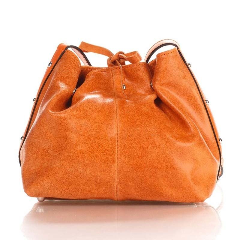

Женская кожаная сумка Italian Bags Оранжевый
