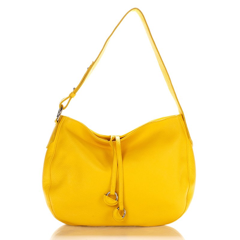 

Женская кожаная сумка Italian bags Желтый