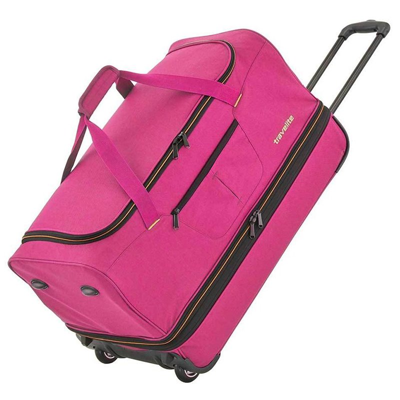 

Дорожная сумка на 2 колесах Travelite BASICS Pink L exp. 98/119л (TL096276-17)