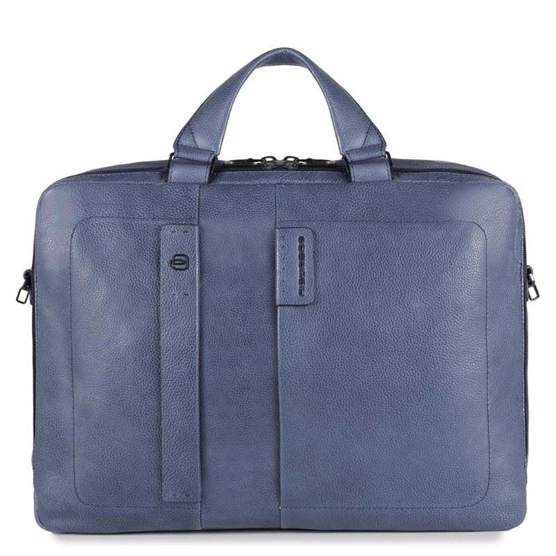 

Портфель Piquadro PULSE Blue с отдел.для ноут 15.6"/iPad Air/Air2+бирка CONNEQU