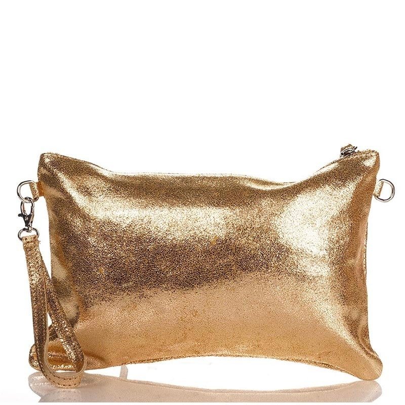 

Клатч кожаный Italian Bags Коньячный