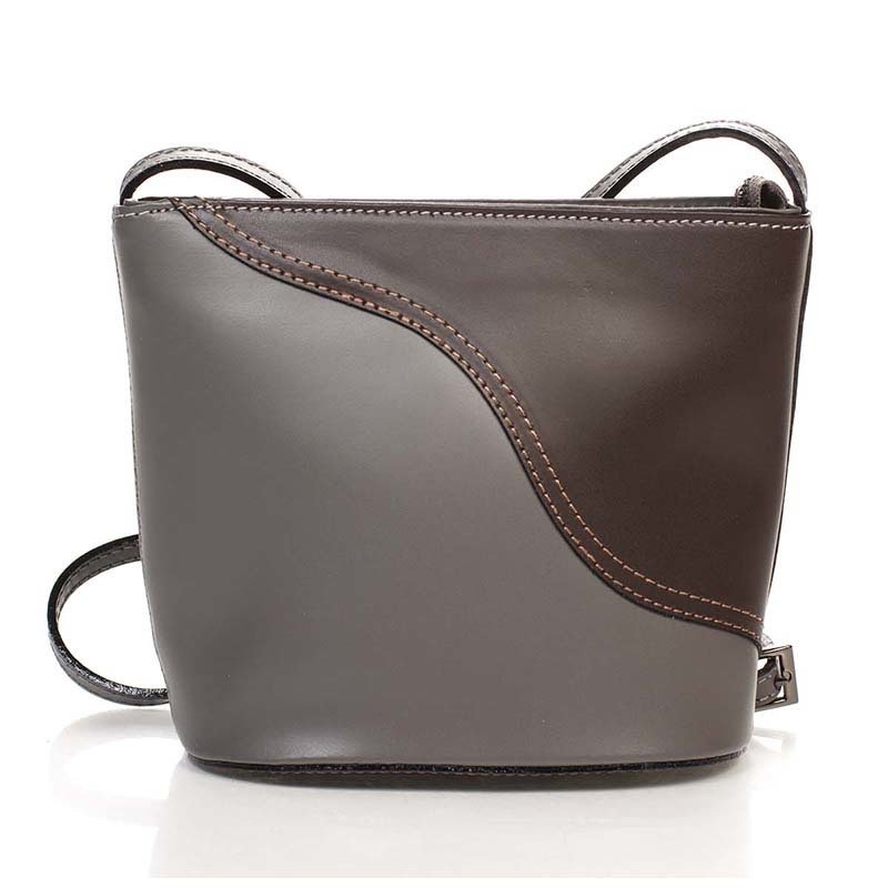

Женская кожаная сумка Italian bags Коричневый