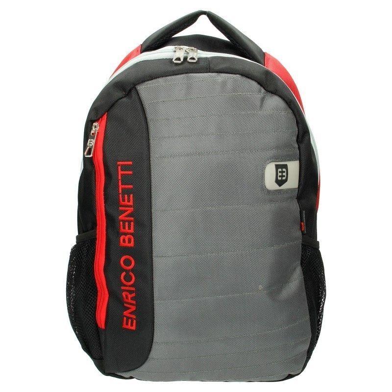 

Городской рюкзак Enrico Benetti MONTSERRAT 25 л Black-Grey-Red