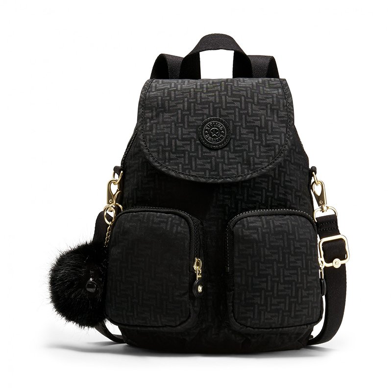 

Городской рюкзак Kipling FIREFLY UP Black Pylon Emb 7.5л