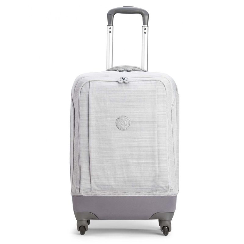 

Чемодан Kipling SUPER HYBRID S Dazz Grey C на 4 колесах 33л (K18633_L66)