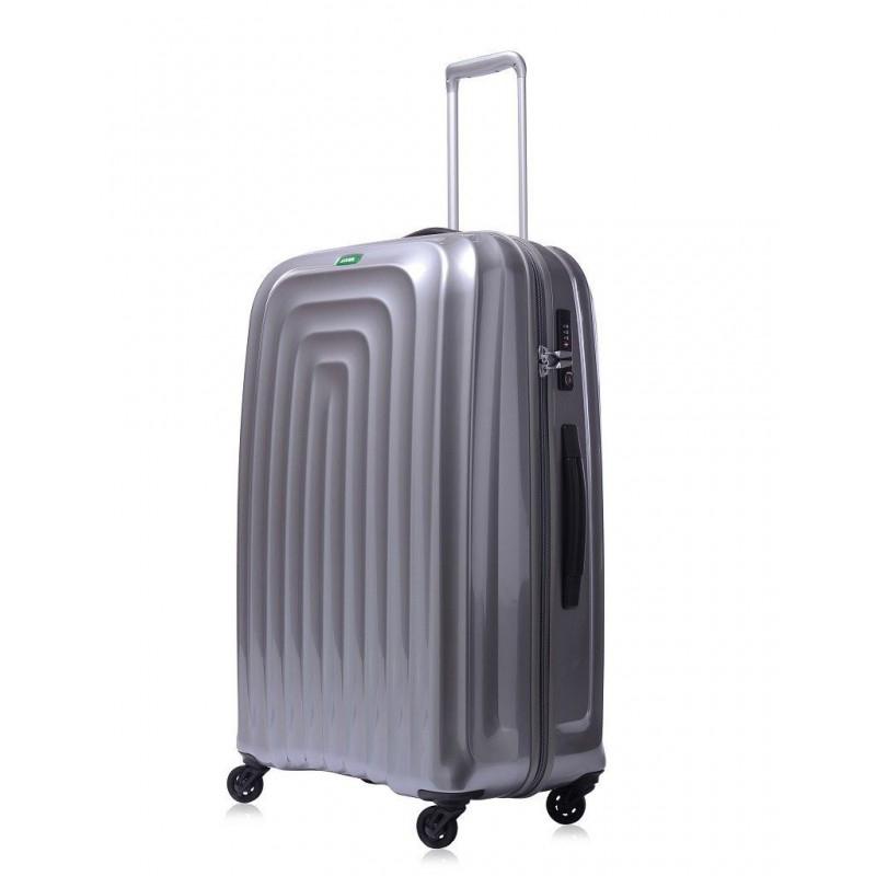 

Чемодан Lojel WAVE Silver L на 4 колесах 80 л (Lj-CF1239L_S)