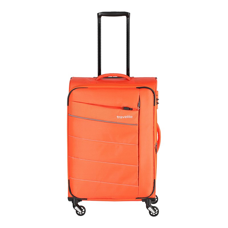 

Чемодан на 4 колесах Travelite KITE Orange M exp. 67/77л (TL089948-87)