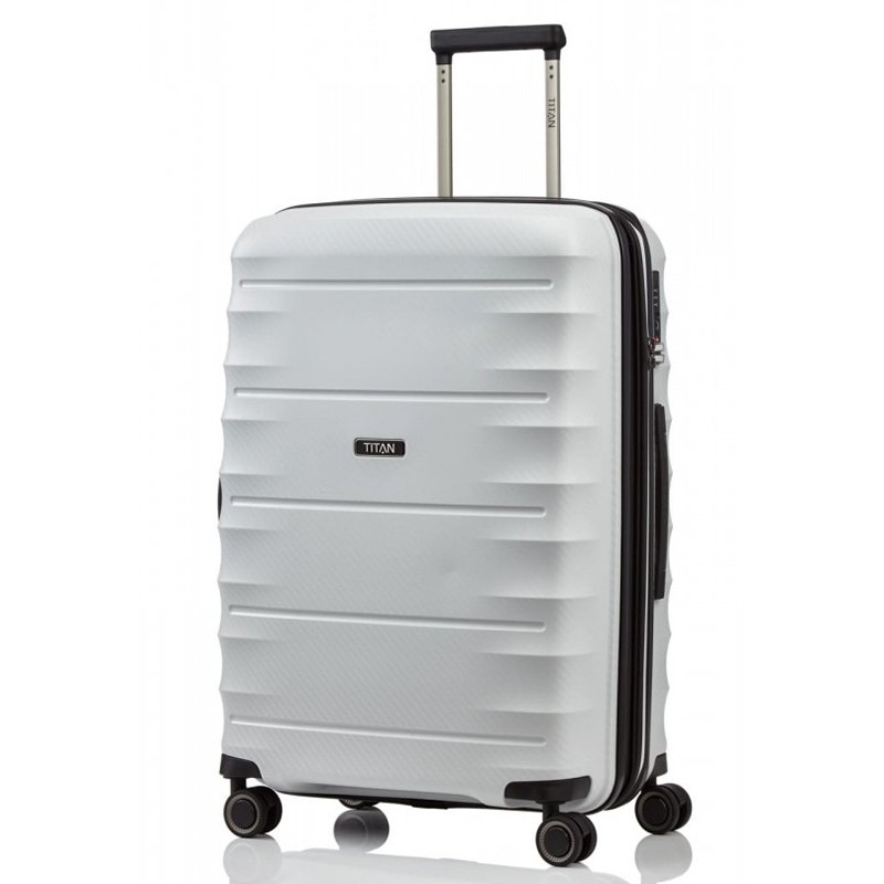 

Чемодан на 4 колесах Titan HIGHLIGHT Off-White M exp. 73/79л (Ti842405-33)
