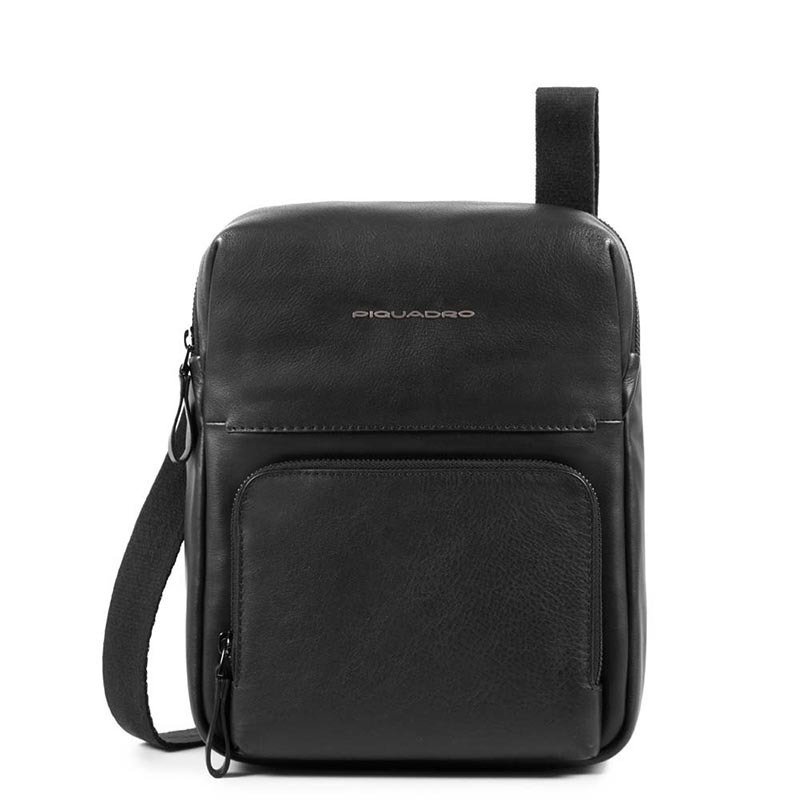 

Мужская кожаная сумка Piquadro LINE Black с отдел. д/iPad