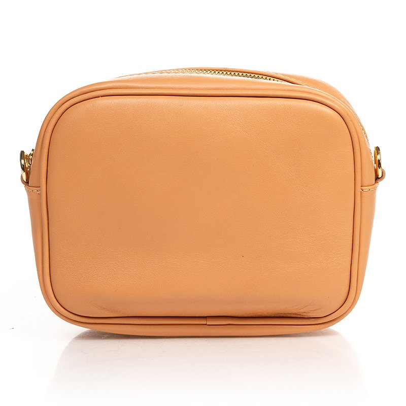 

Кожаный клатч Italian Bags Коньячный