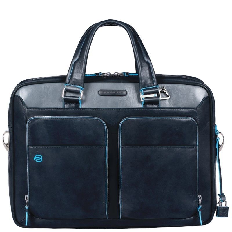 

Портфель Piquadro BL SQUARE Blue-Grey с отдел. для iPad/ноутбука