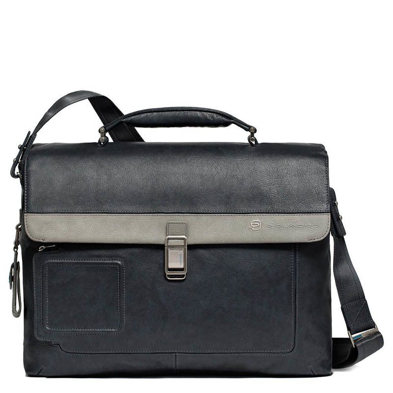 

Портфель Piquadro VIBE Blue-Grey с отдел. д/ноутбука