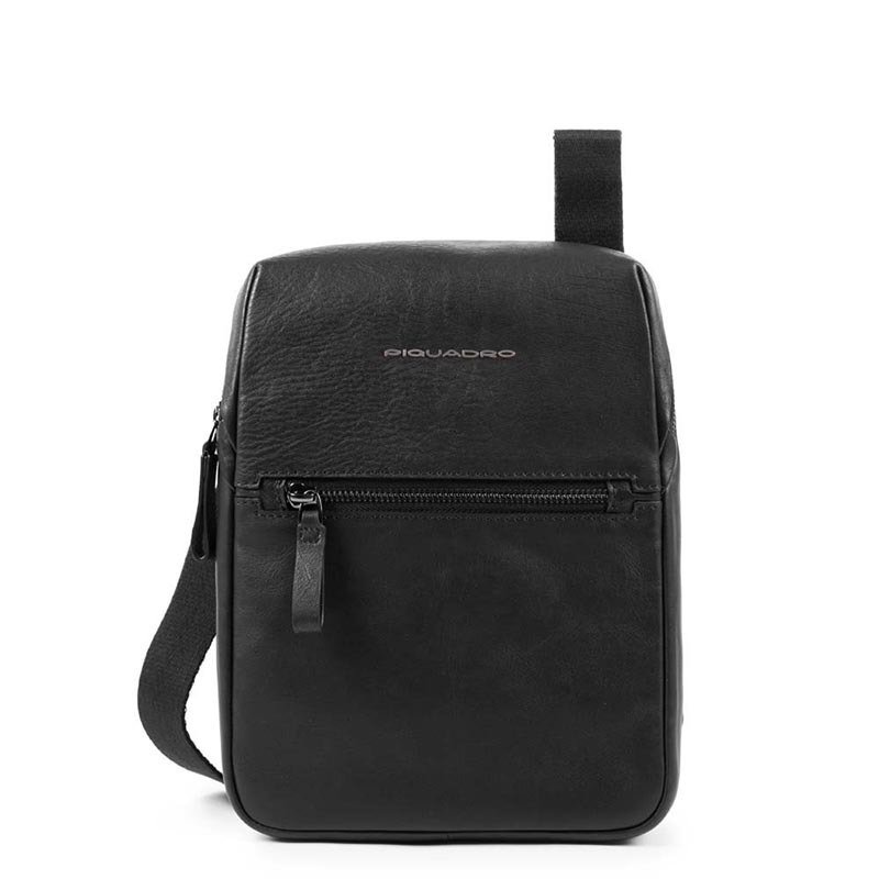 

Мужская кожаная сумка Piquadro LINE Black с отдел. д/iPad/iPad Mini