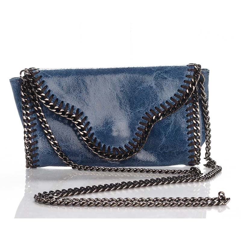 

Клатч кожаный Italian bags Синий