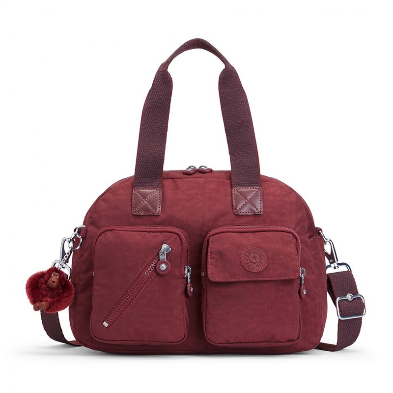 

Женская сумка Kipling DEFEA UP Burnt Carmine C 11л