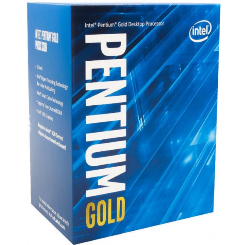 

Процессор Intel Pentium Gold G6600 4.2GHz/8GT/s/4MB (BX80701G6600) s1200 BOX