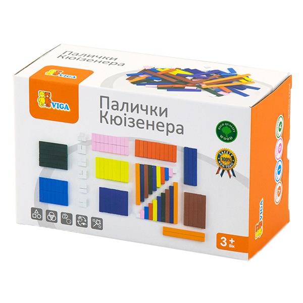 

Набор для обучения Viga Toys 'Палочки Кюизенера' (51765)