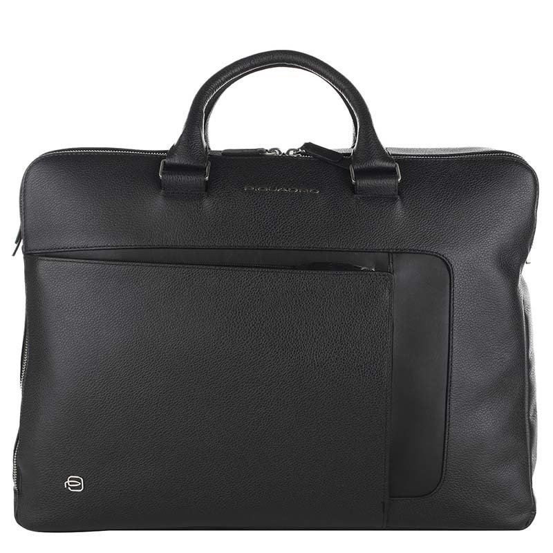 

Портфель Piquadro ERSE Black с отд. д/ноутбука 15.6"/iPad Air/Pro