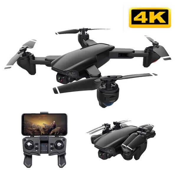 

Квадрокоптер ZLRC SG701 − дрон с 4K и HD камерами, FPV, GPS, 5G WiFi, до 15 мин. полета (k378)