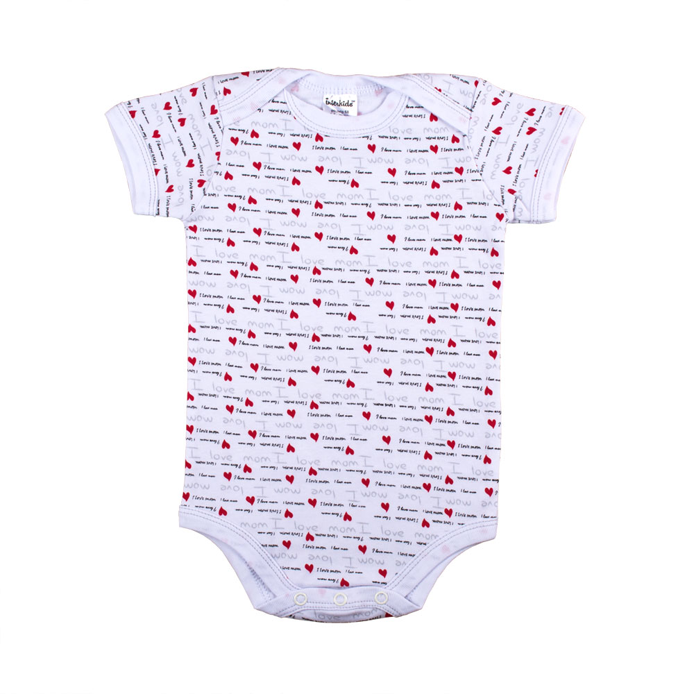 

Боди I LOVE футболка Interkids 3-6 месяцев 68см Белый 598
