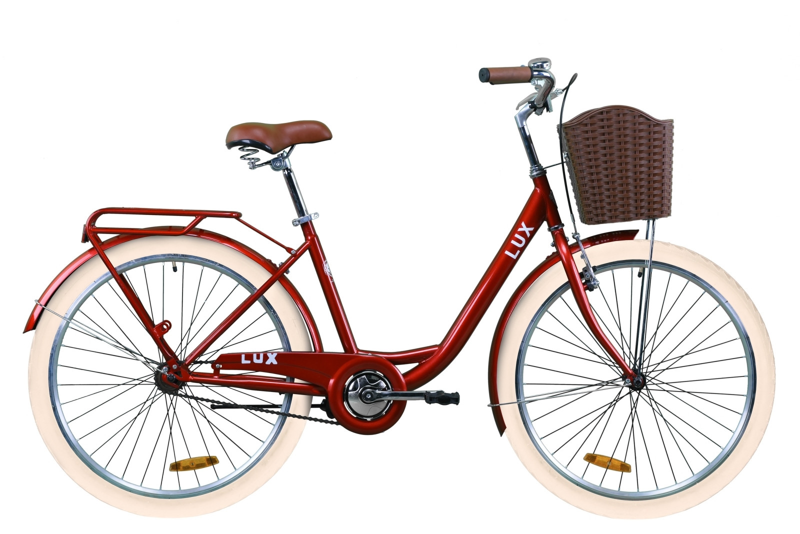 

Велосипед Dorozhnik Lux 26" 2020 Рубиновый Рама 17"