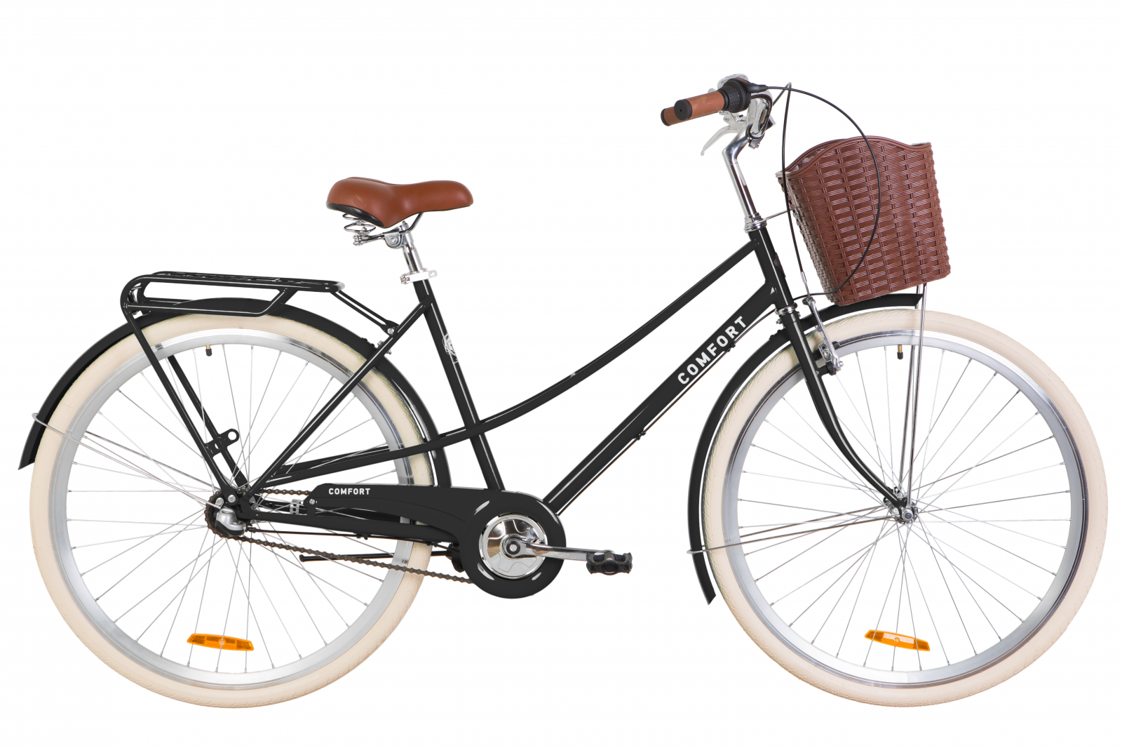 

Велосипед Dorozhnik Comfort Female планет. 28" 2020 Черный Рама 19.5"