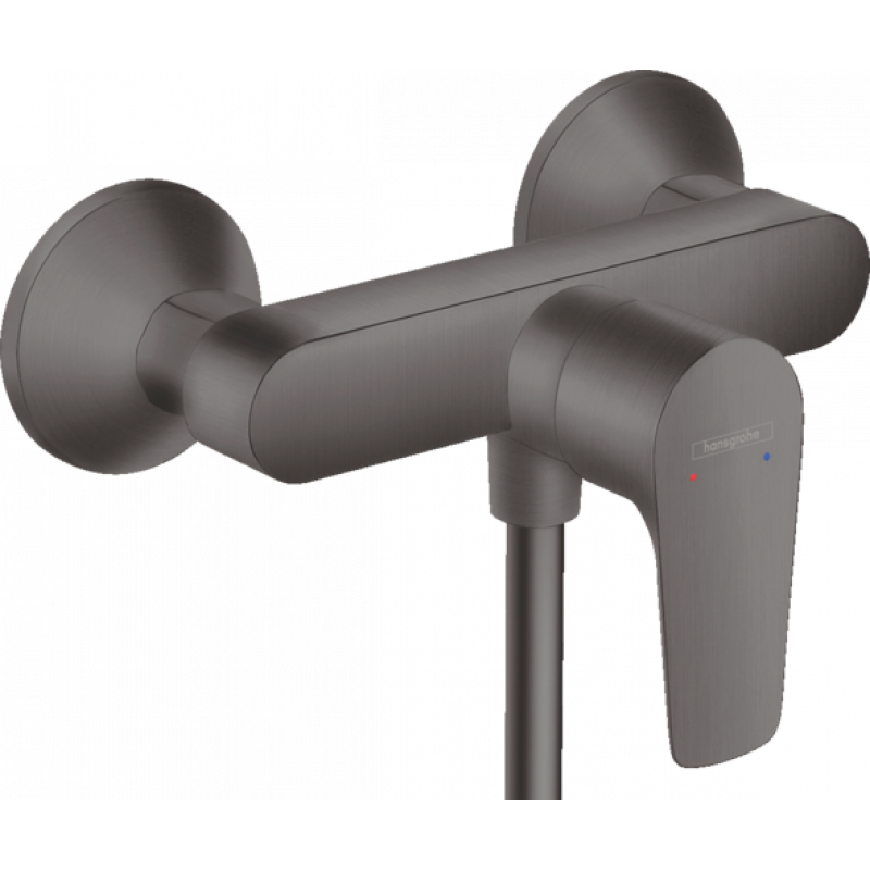 

Смеситель Hansgrohe Talis E для душа, матовый черный хром 71760340