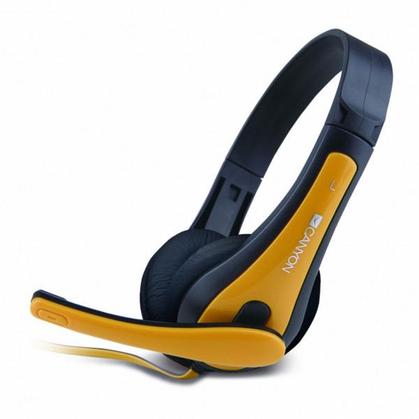 

Наушники Canyon CNS-CHSC1 Black/Yellow (CNS-CHSC1BY)