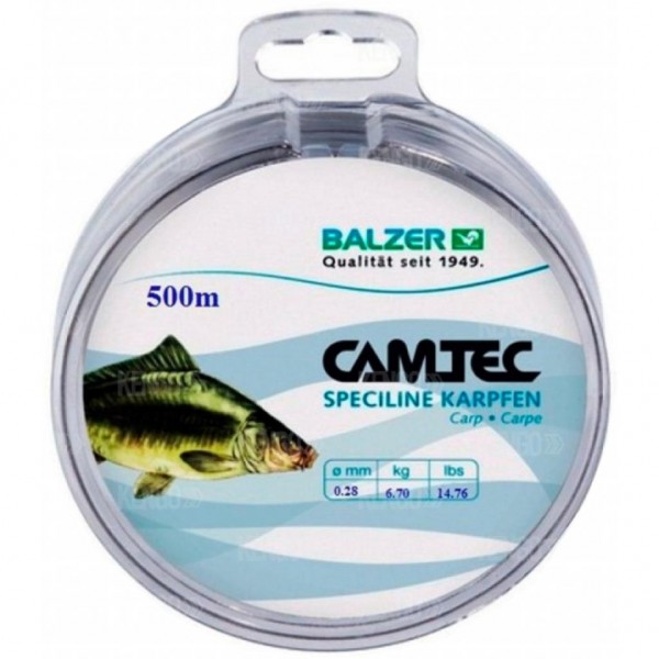 

Леска Balzer Camtec карп 0.28мм. 500м. (12162 028)