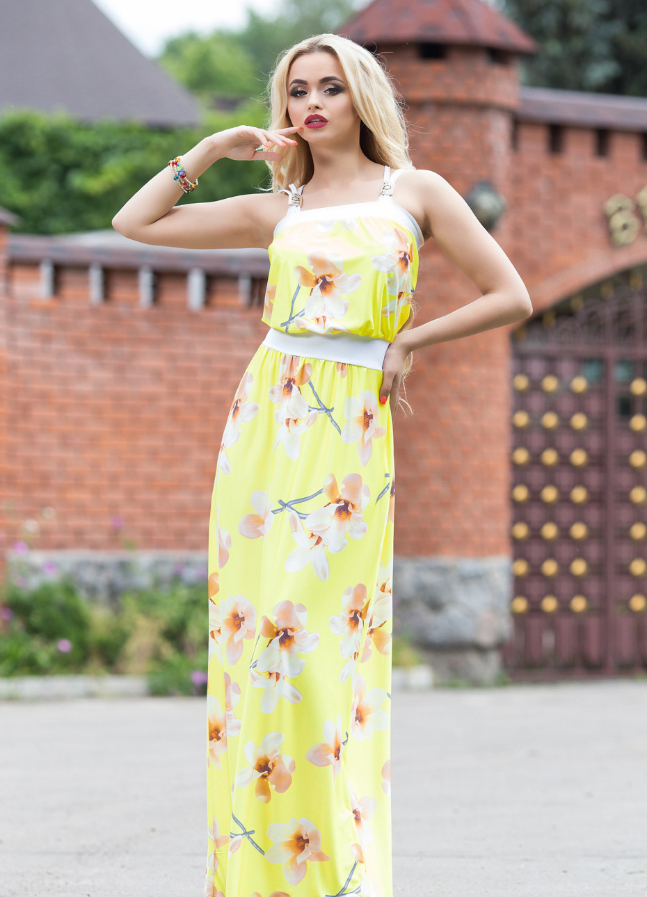 

Сарафан Seventeen 160127 желтый 42