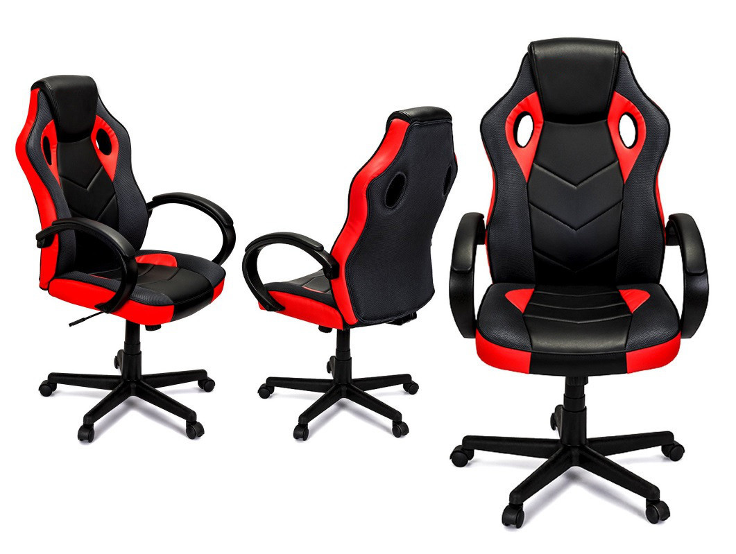 

Кресло компьютерное игровое спортивное Gamer X PAGANI Красное