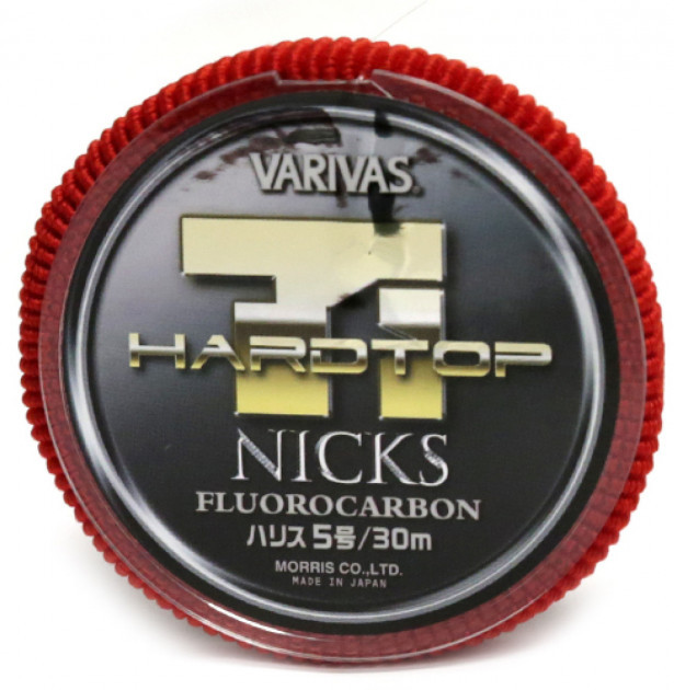 

Леска рыболовная прозрачная Varivas Hardtop Ti Nicks 30 м #5 0.370 мм