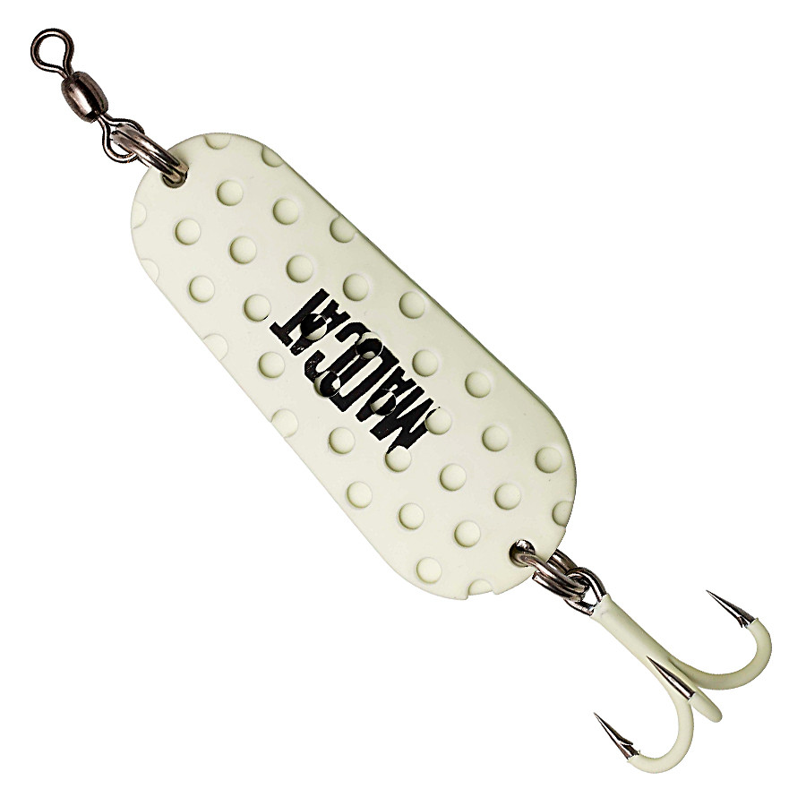 

Блесна-колебалка DAM MADCAT A-STATIC TWIN TURBINE SPOON 110 гр GLOW-IN-THE-DARK