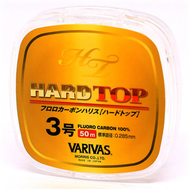 

Леска рыболовная прозрачная Varivas Hard Top 50 м #3