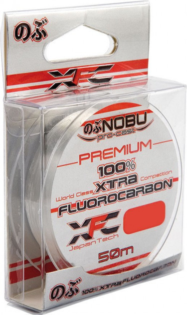 

Флюорокарбон прозрачный Lineaeffe FF NOBU XFC 0.125 мм 50 м FishTest-1.74 кг
