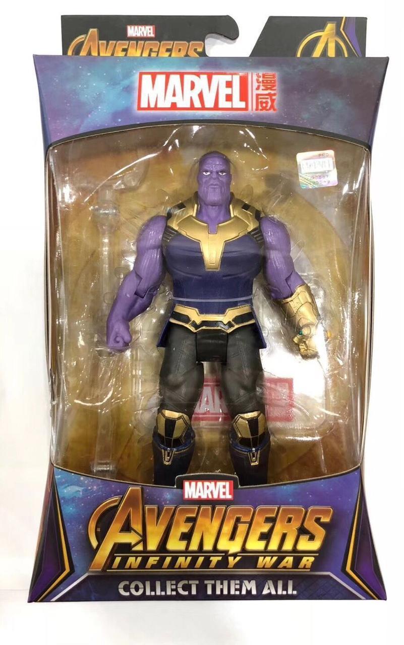 

Игровая Фигурка Marvel Танос, с держателем, Мстители Война бесконечности - Thanos, Avengers, Infinity War (143316)