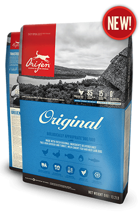 

Сухой корм Orijen Original Dog 38/18 для взрослых собак всех пород с курицей и индейкой 2 кг