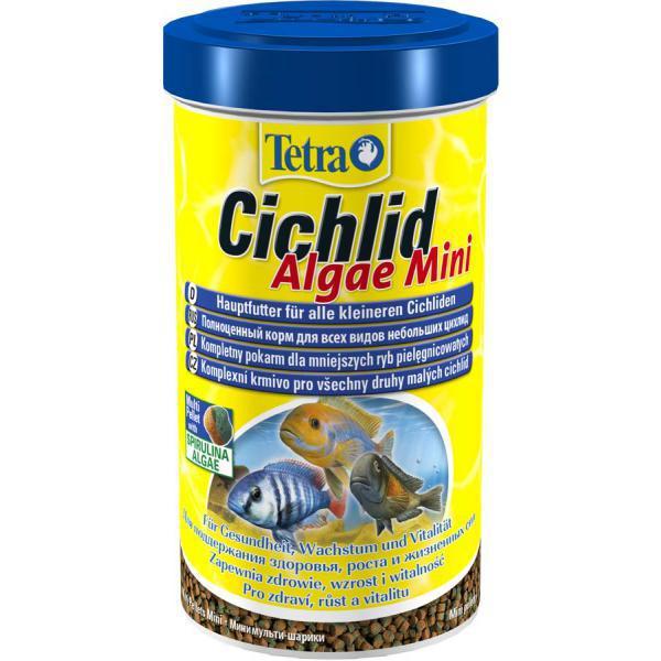 

Корм Tetra Cichlid Algae Mini для небольших цихлид в гранулах, 500 мл