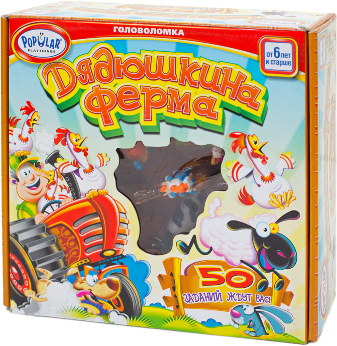 

Настольная игра Стиль жизни Funny Farm Дядюшкина ферма (702208) (755828702208)