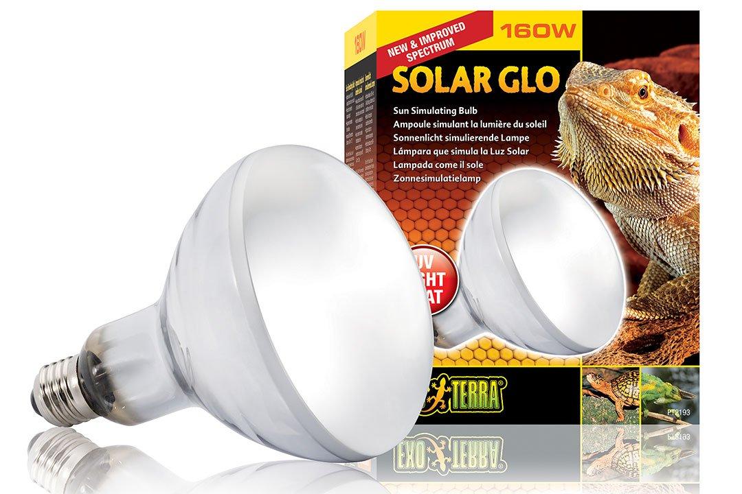 

Ртутная газоразрядная лампа Exo Terra Solar Glo имитирующая солнечный свет 160 Вт, E27 (PT2193)