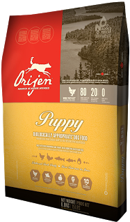 

Сухой корм Orijen Puppy 40/20 для щенков мелких и средних пород 11.4 кг
