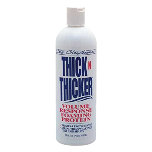 

Пена Chris Christensen Thick & Thicker с протеинами, для объема шерсти собак, 473 мл