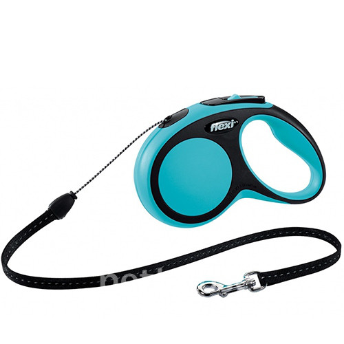

Рулетка для собак Flexi New Comfort M 5m/20kg (трос) синяя