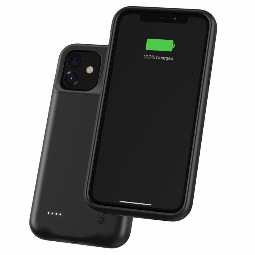

Чехол аккумулятор AmaCase для iPhone 12 Mini Черный (2500 мАч)